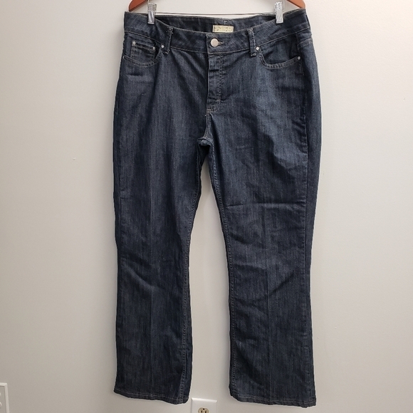 Riders by Lee Boot Cut No Gap Waist Womens Jeans Size 16 M - Picture 1 of 8